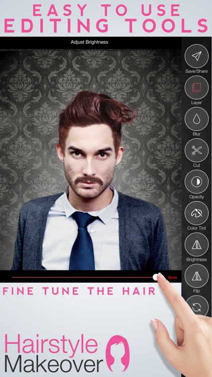 Hairstyle Makeover Premium - Use your camera to try on a new hairstyle