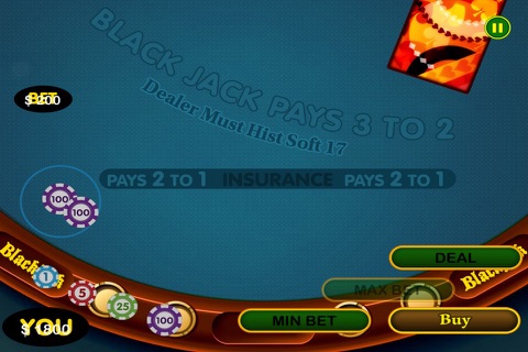 A Sweet Series of Fun Blackjack Mania - Double-down and Win Big Casino screenshot 4