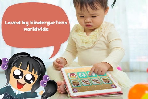 Play with Sakura Chan - Free Chibi Memo Game for preschoolers screenshot 3