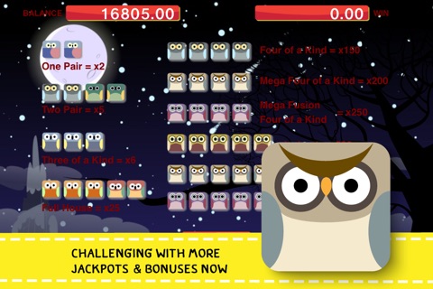 An Animal Wheel - Owlets Spin Slot Machine Simulator PRO screenshot 3