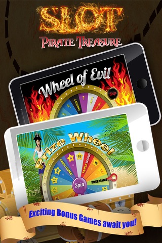 'Evil' Pirates Casino Slots Game screenshot 3