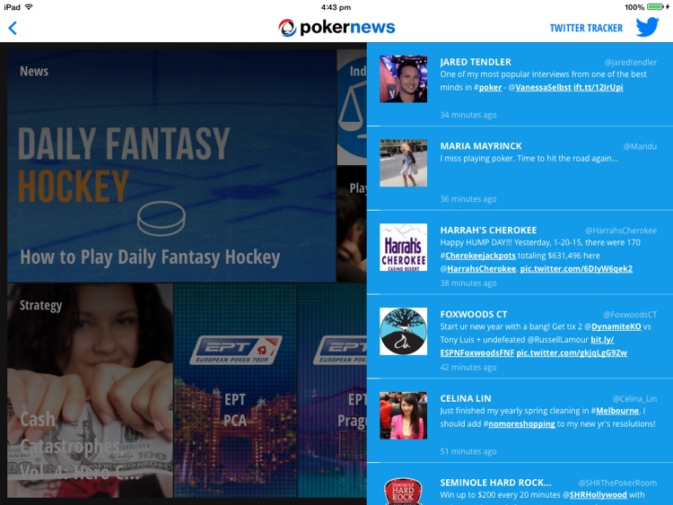 PokerNews for iPad