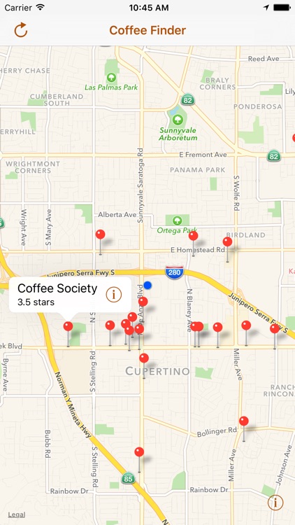 A Coffee Finder