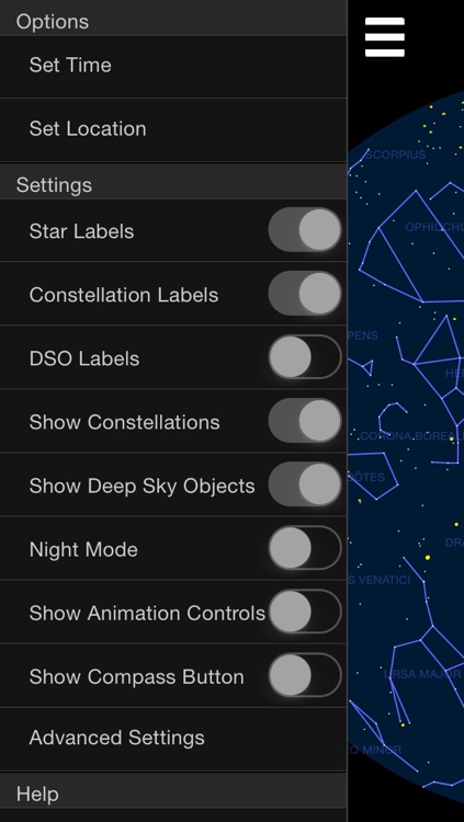 Night Sky Planner