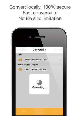 PDF to Pages - Convert PDF file to iWork Pages screenshot 2