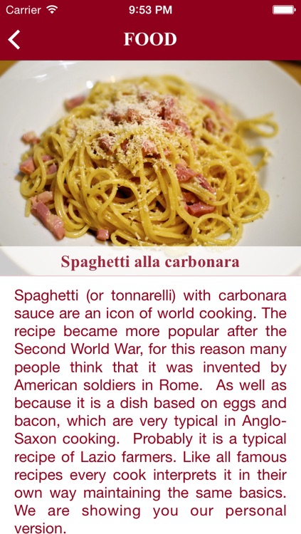 Rome Food and Art screenshot-4