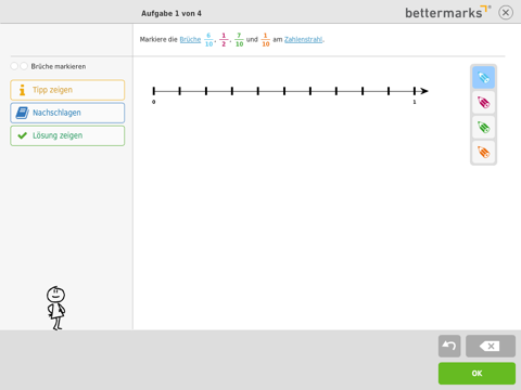 Brüche 1: Grundlagen der Bruchrechnung screenshot 4