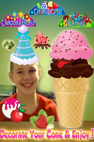 “Dominic's Sweets Shop: Play Near Me IceCream Frozen Cones & Outcast Desserts Maker Kids Game screenshot 2