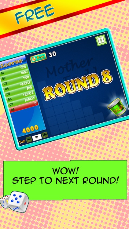 Mother Farkle - Hot Dice Games are more Fun with Mom : Free! screenshot-3