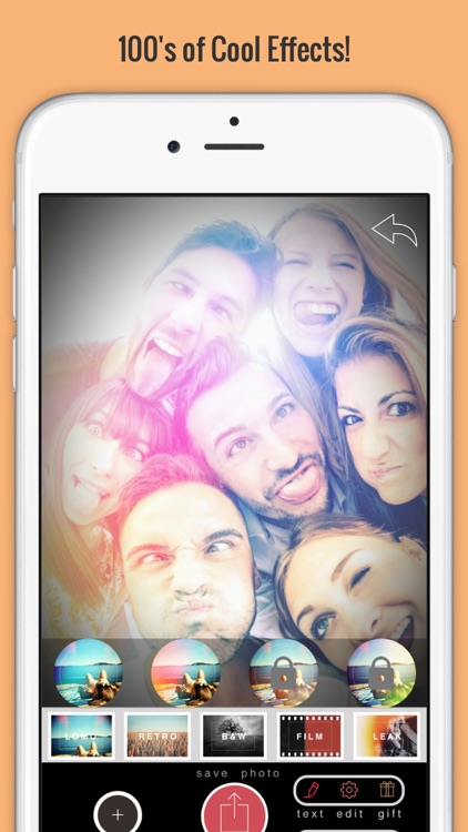 Lumiere Camera & Photo Editor-Real Time Bokeh, Filters, Analog Film, Light Leak and Vintage Effects screenshot-4