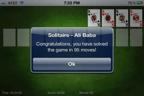 Solitaire - Ali Baba screenshot 4