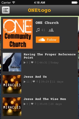 ONE Community Church screenshot 2