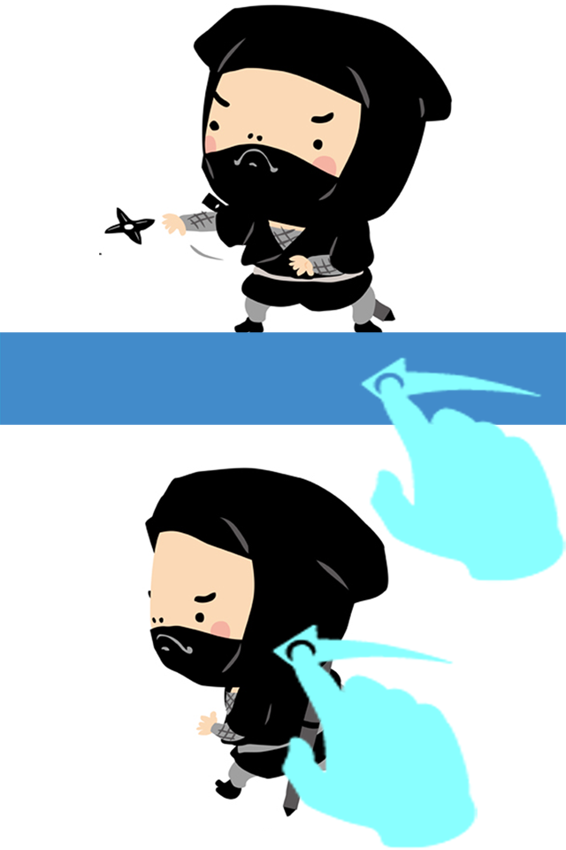 二人でできるゲーム 二人忍者