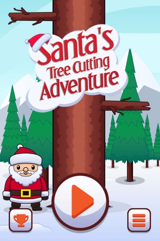 Santa's Christmas Tree Cutting Adventure - Best Holiday Fun Game Free HD screenshot 2