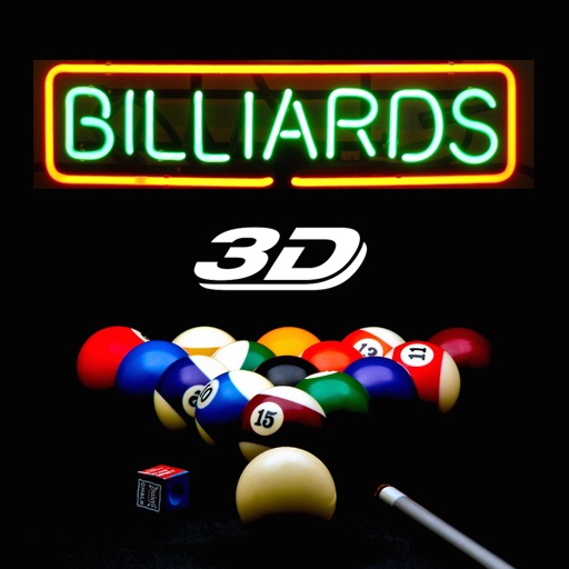 Billiard 3D Icon