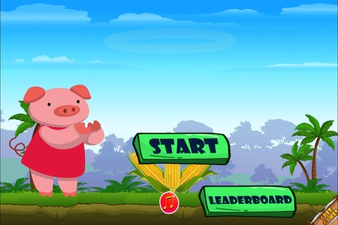 Super Pig Acrobat Jumping Rush - Piggy Food Collecting Game screenshot 4