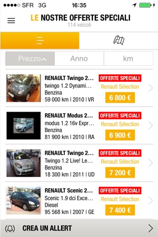 RENAULT OCCASIONI screenshot 2