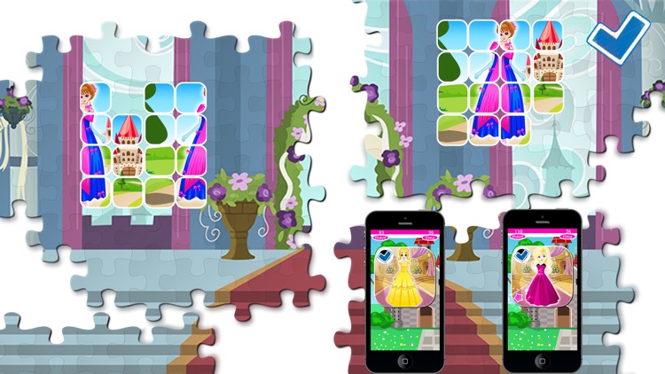 Slide Puzzle Princess screenshot-3