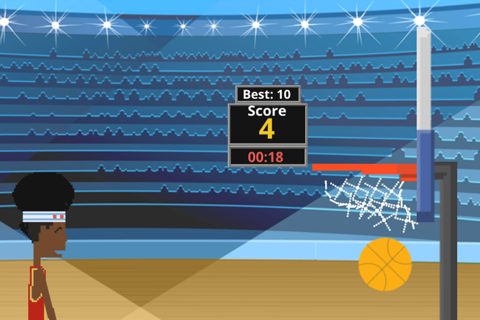 Free Throw Basketball Games by GameTime Sports screenshot 2