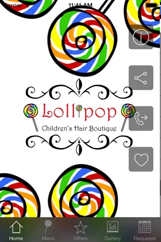 Lollipop Childrens Hair Boutique screenshot 2