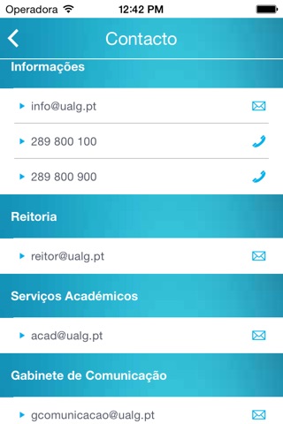 Universidade do Algarve screenshot 4