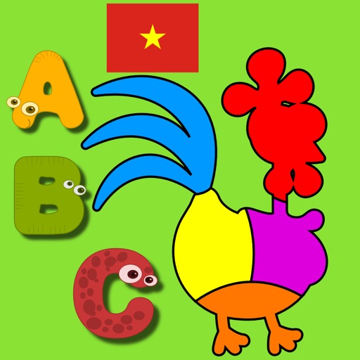 Vietnamese Kids Shape Puzzles iOS App