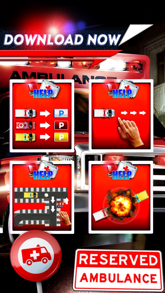 AMBULANCE CAR PARKING FREE GAME 1.0 IOS ĐUA XE AMBULANCE CAR PARKING FREE GAME 1.0 IOS