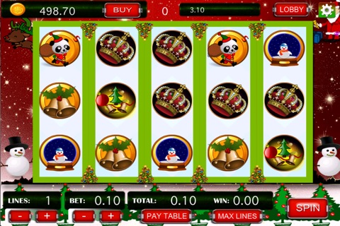 Santa Slots 2014 screenshot 2