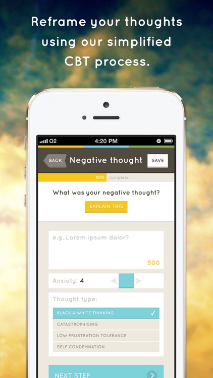 Stress & Anxiety Companion - the beautifully designed CBT app that can help you feel better screenshot-3