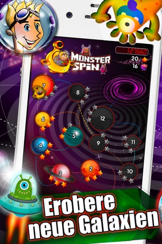 Monster Spin - Crazy German slot machine & Match-3 screenshot 2