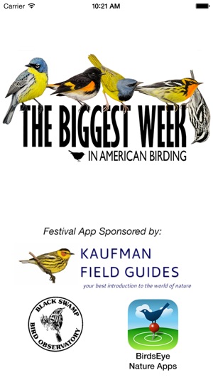 BirdsEye Biggest Week in American Birding Festival App(圖1)-速報App