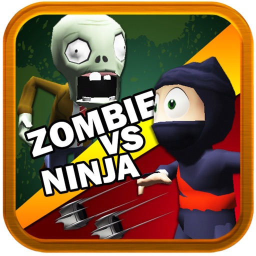 ` 3D Zombie VS Ninja Run Race Pro icon