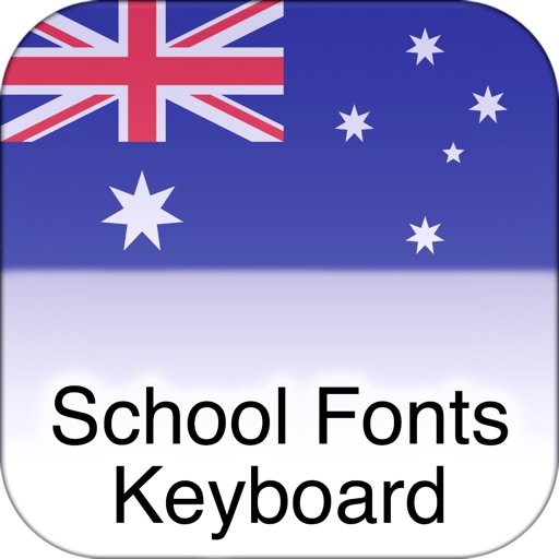 SchoolFonts Keyboard - AU/NZ Lowercase and Uppercase