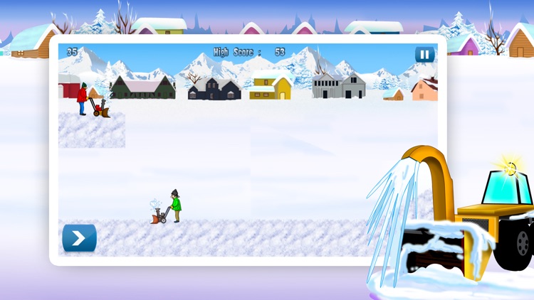 Angry Neighbours Funny Show – The cold winter snow blower fight episode 4 - Free screenshot-3