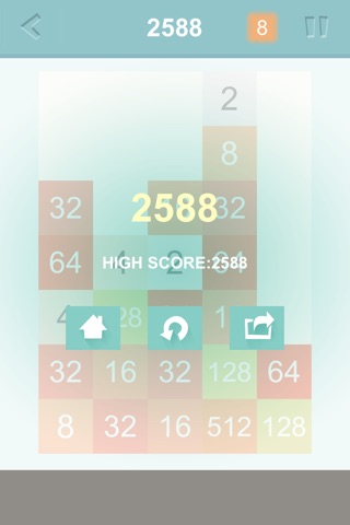 Number Combo 2048 screenshot 3