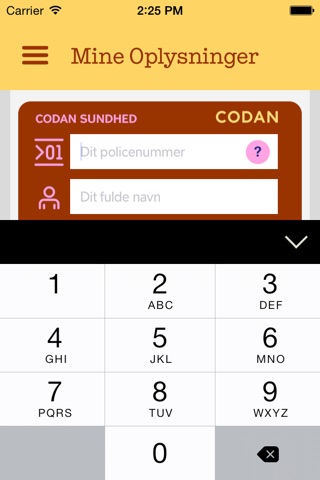 Codan Sundhed screenshot 4