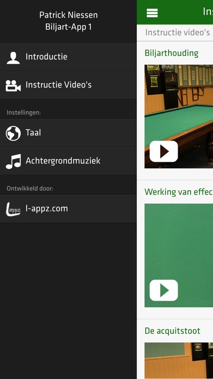 Patrick Niessen Biljart-App