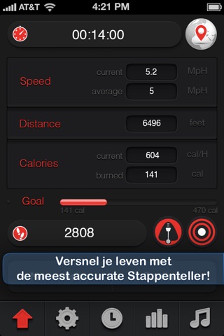 Pedometer Pro Runner screenshot 2