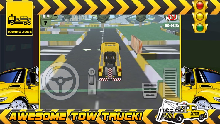 3D Tow Truck Parking Challenge Game FREE