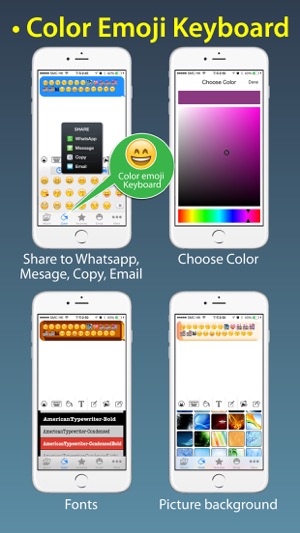 Stickers Pro for iOS8 +Emoji Keyboard & Emoji Art(圖3)-速報App