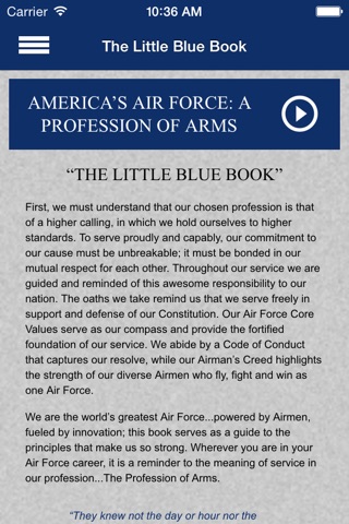 "The Little Blue Book" screenshot 3