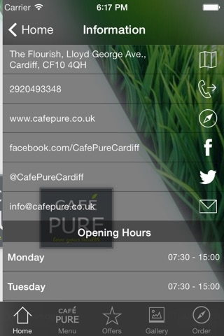 Cafe Pure screenshot 2