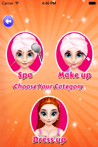 prom makeover - girl games screenshot 2