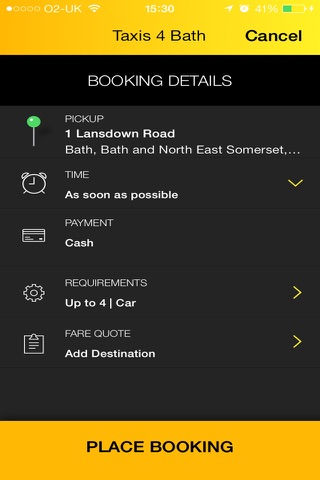 Taxis 4 Bath screenshot 4