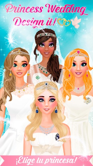 Princess Wedding Makeover - Diseña el ve