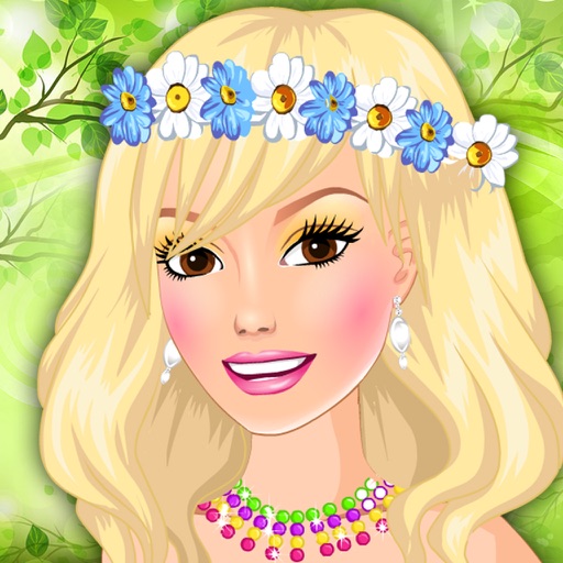 Spring Look - Make Up for Girl in Beauty Salon iOS App