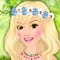 Spring Look - Make Up for Girl in Beauty Salon