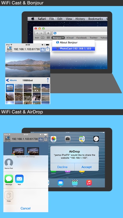 Photo Cast with WiFi for PC & ChromeCast