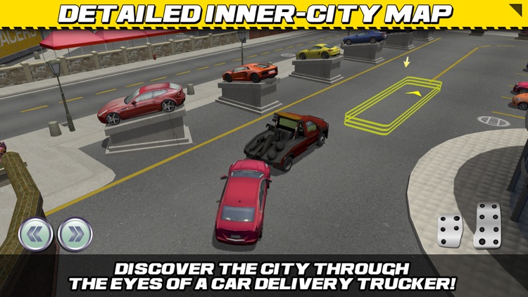 Car Transport Truck Parking Simulator - Real Show-Room Driving Test Sim Racing Games screenshot-4
