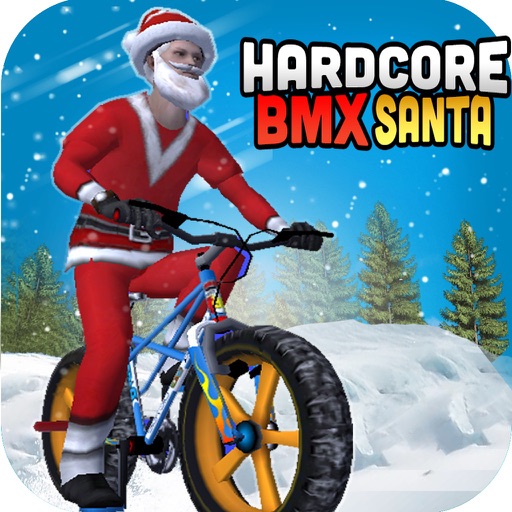 Hardcore Bmx Santa icon